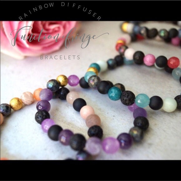 GEMSTONE DIFFUSER BRACELETS