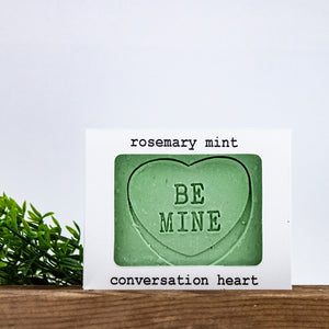 CONVERSATION HEART SOAPS